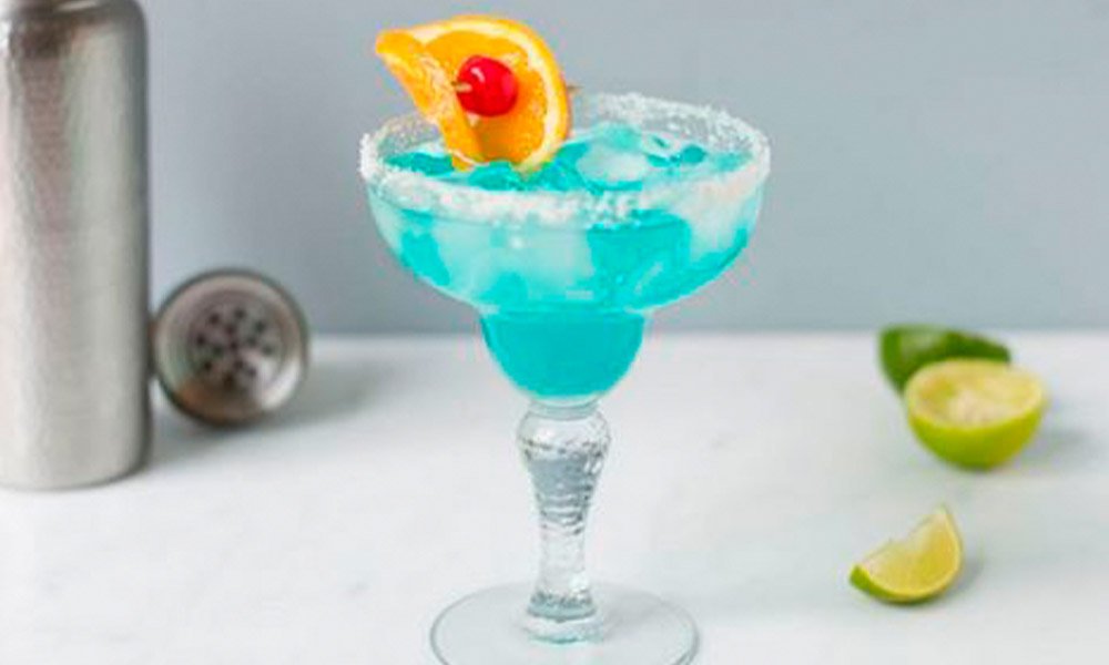 Cóctel Margarita Azul receta para preparar